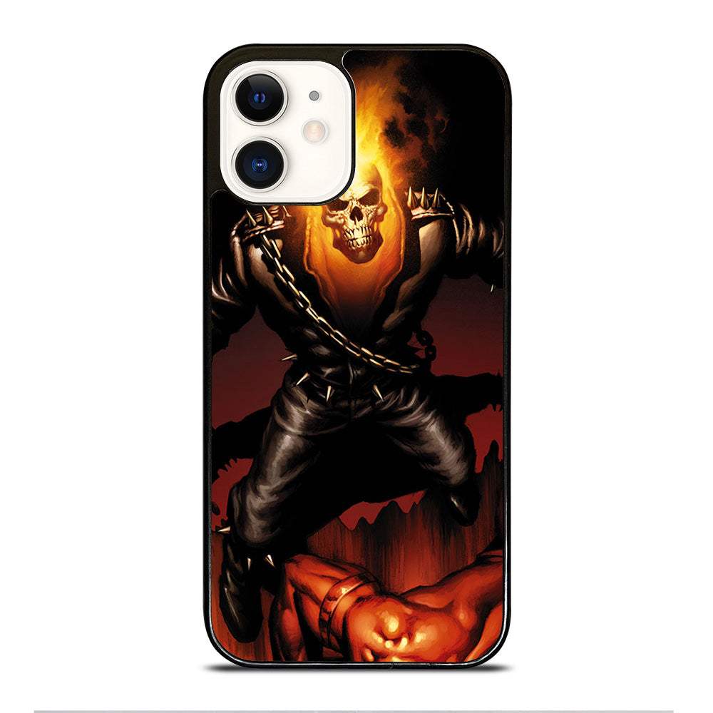 GHOST RIDER CARTOON iPhone 12 Case Cover