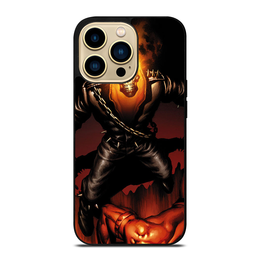 GHOST RIDER CARTOON iPhone 14 Pro Max Case Cover