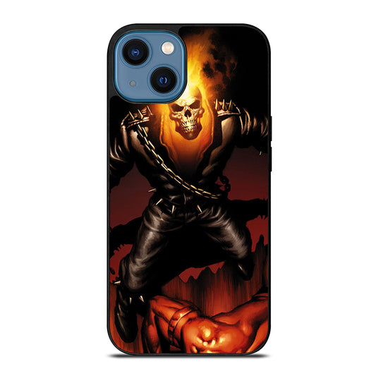 GHOST RIDER CARTOON iPhone 14 Case Cover