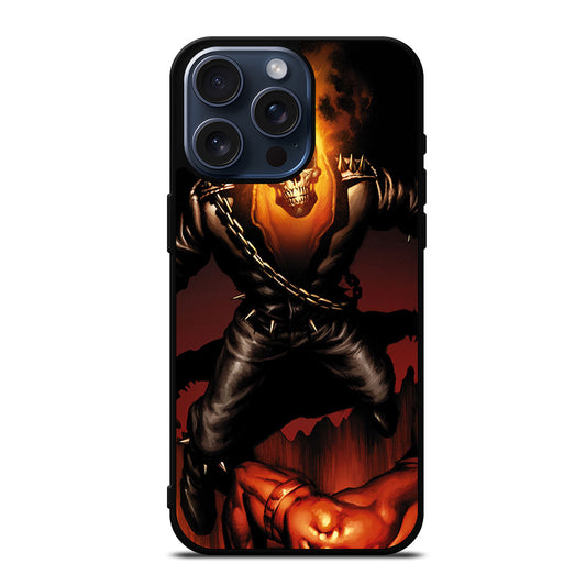 GHOST RIDER CARTOON iPhone 15 Pro Max Case Cover