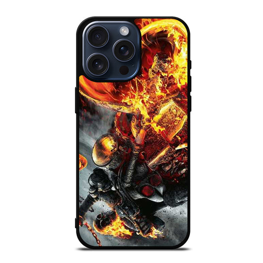 GHOST RIDER MARVEL iPhone 15 Pro Max Case Cover