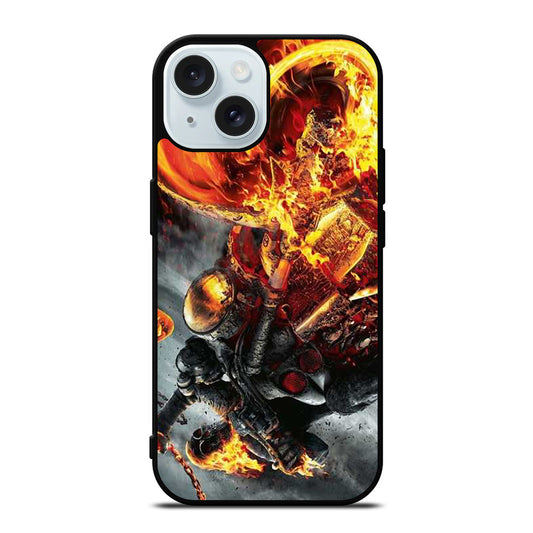 GHOST RIDER MARVEL iPhone 15 Case Cover