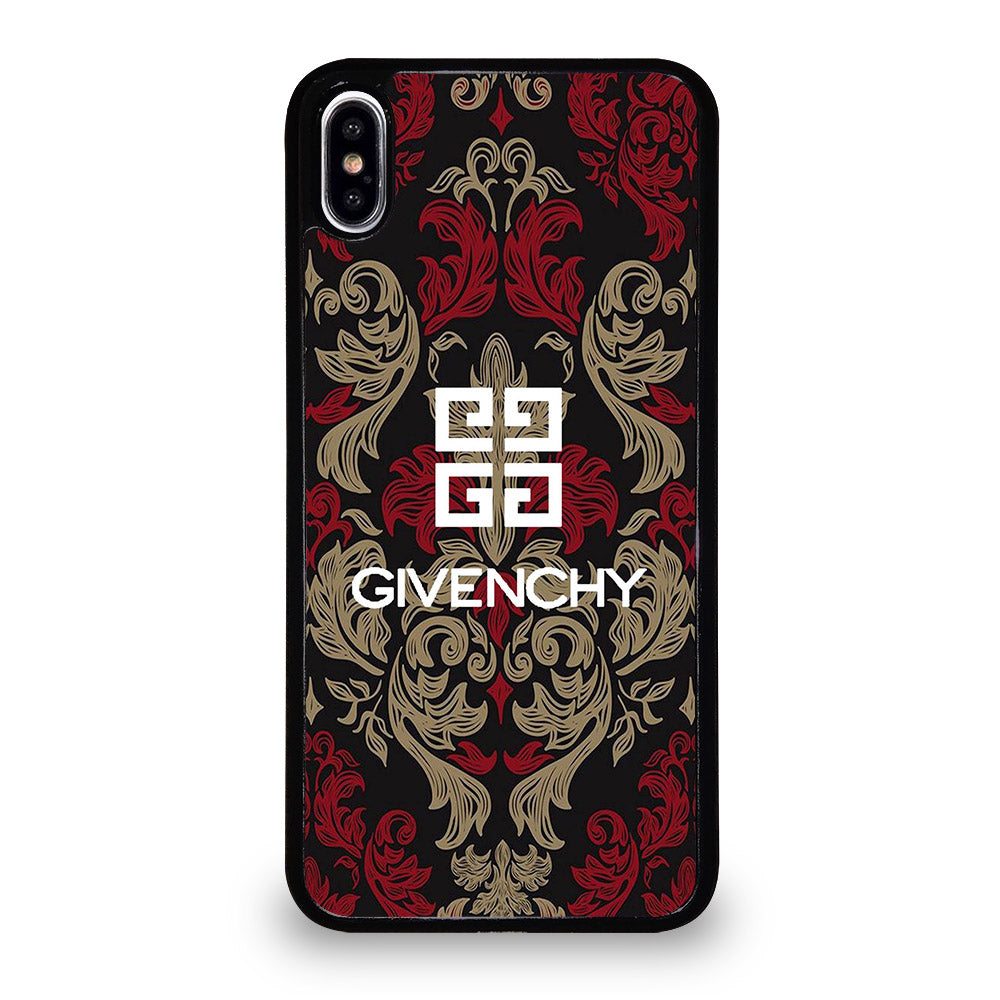 GIVENCHY PARIS LOGO PATTERN iPhone XS Max Case Cover