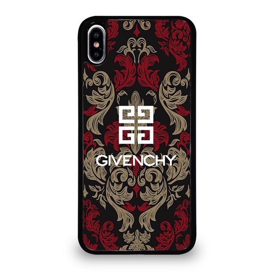 GIVENCHY PARIS LOGO PATTERN iPhone XS Max Case Cover