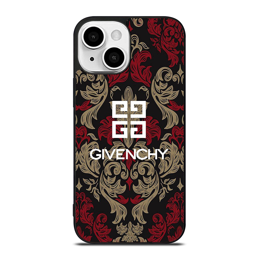 GIVENCHY PARIS LOGO PATTERN iPhone 13 Mini Case Cover