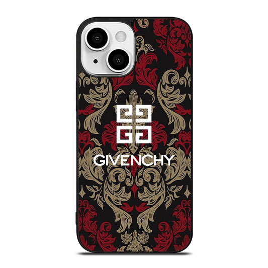 GIVENCHY PARIS LOGO PATTERN iPhone 13 Mini Case Cover