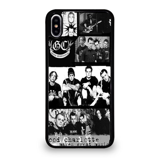 GOOD CHARLOTTE BAND COLLAGE iPhone XS Max Case Cover