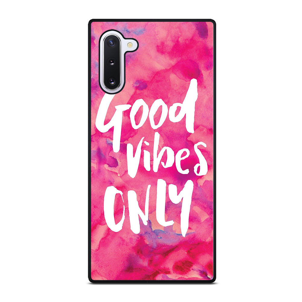 GOOD VIBES ONLY VINTAGE Samsung Galaxy Note 10 Case Cover