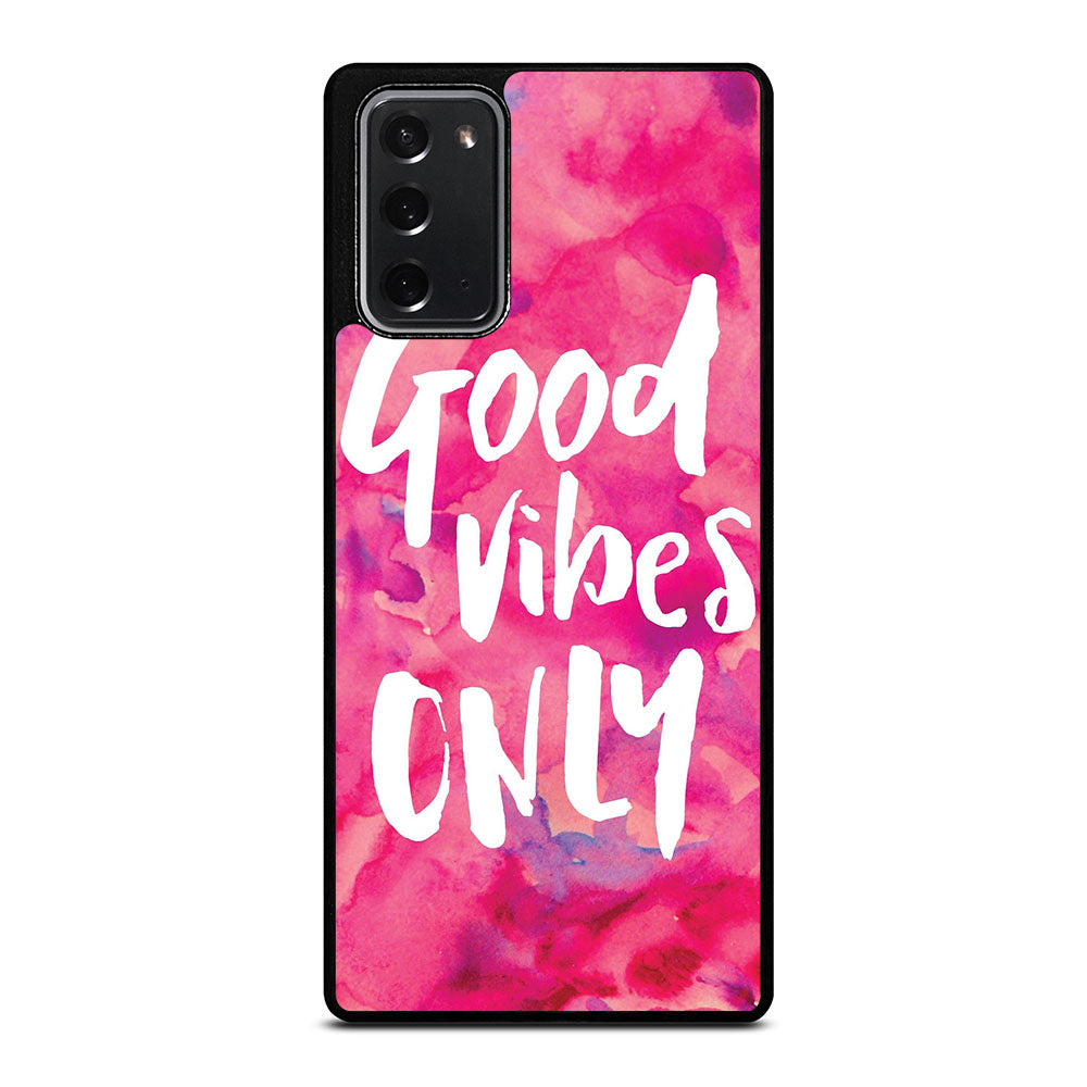 GOOD VIBES ONLY VINTAGE Samsung Galaxy Note 20 Case Cover