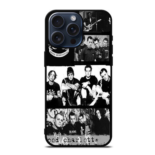 GOOD CHARLOTTE BAND COLLAGE iPhone 15 Pro Max Case Cover