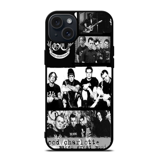GOOD CHARLOTTE BAND COLLAGE iPhone 15 Plus Case Cover