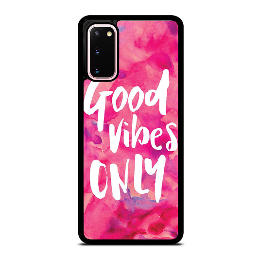 GOOD VIBES ONLY VINTAGE Samsung Galaxy S20 Case Cover