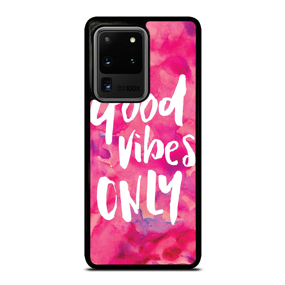 GOOD VIBES ONLY VINTAGE Samsung Galaxy S20 Ultra Case Cover