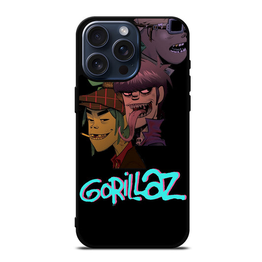 GORILLAZ BAND CARTOON iPhone 15 Pro Max Case Cover