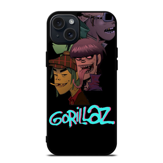 GORILLAZ BAND CARTOON iPhone 15 Plus Case Cover