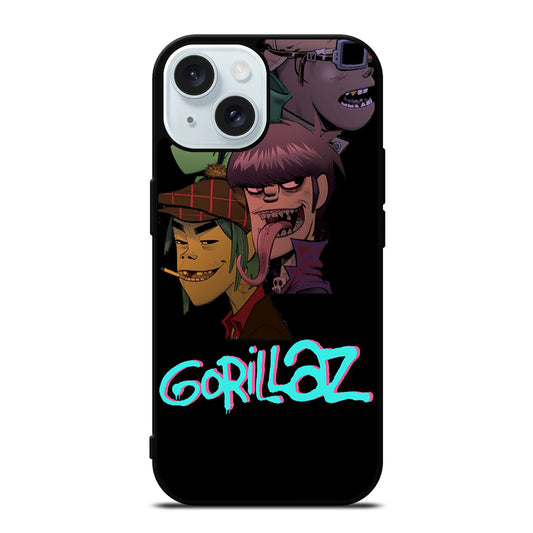 GORILLAZ BAND CARTOON iPhone 15 Case Cover