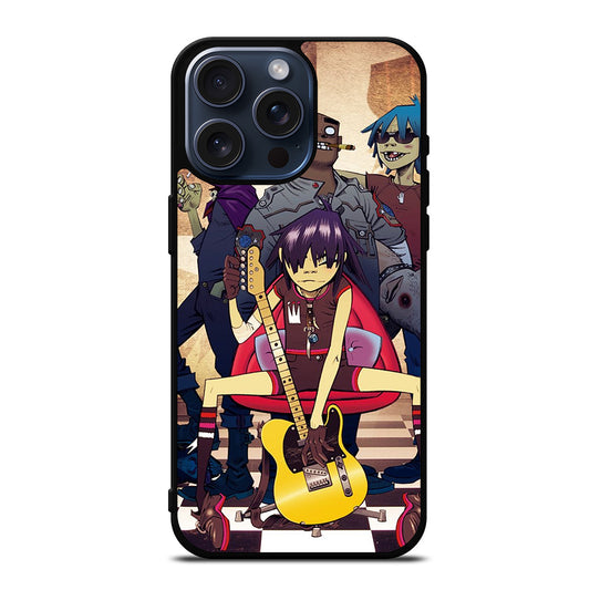 GORILLAZ CARTOON iPhone 15 Pro Max Case Cover