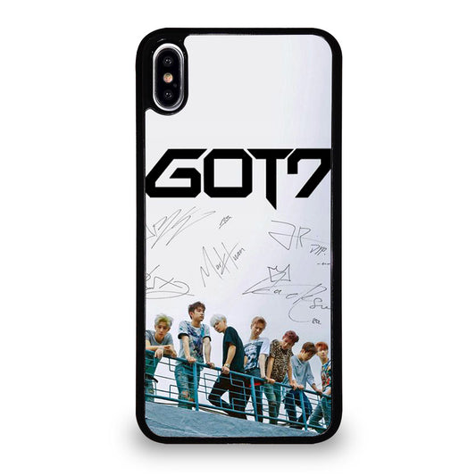 GOT7 SIGNATURE iPhone XS Max Case Cover