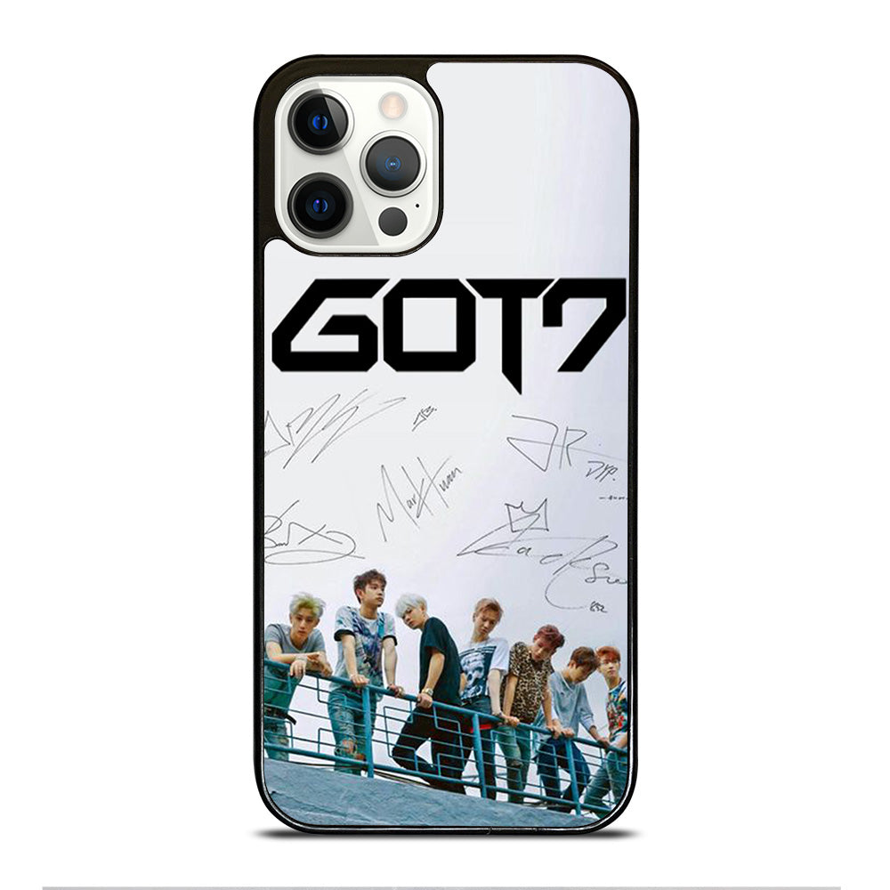 GOT7 SIGNATURE iPhone 12 Pro Case Cover