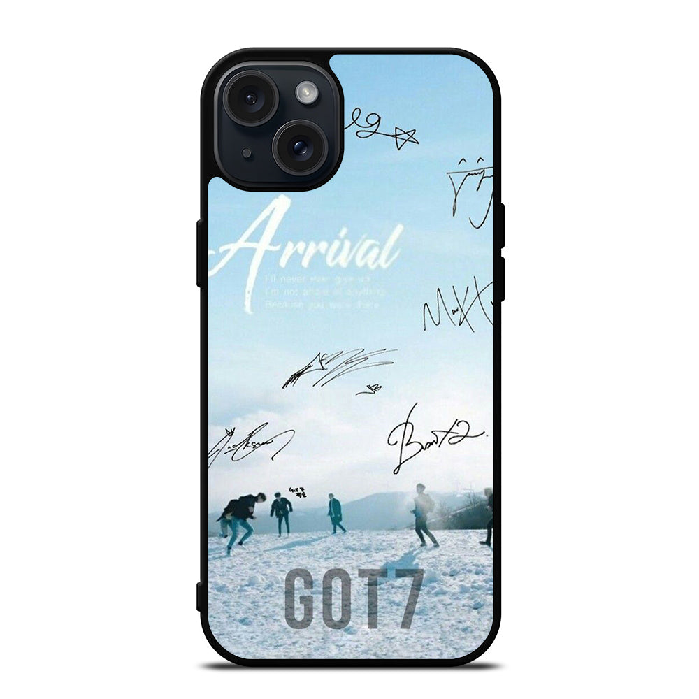 GOT7 SIGNATURE KPOP iPhone 15 Plus Case Cover