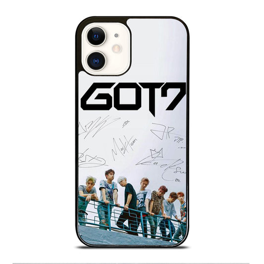 GOT7 SIGNATURE iPhone 12 Case Cover
