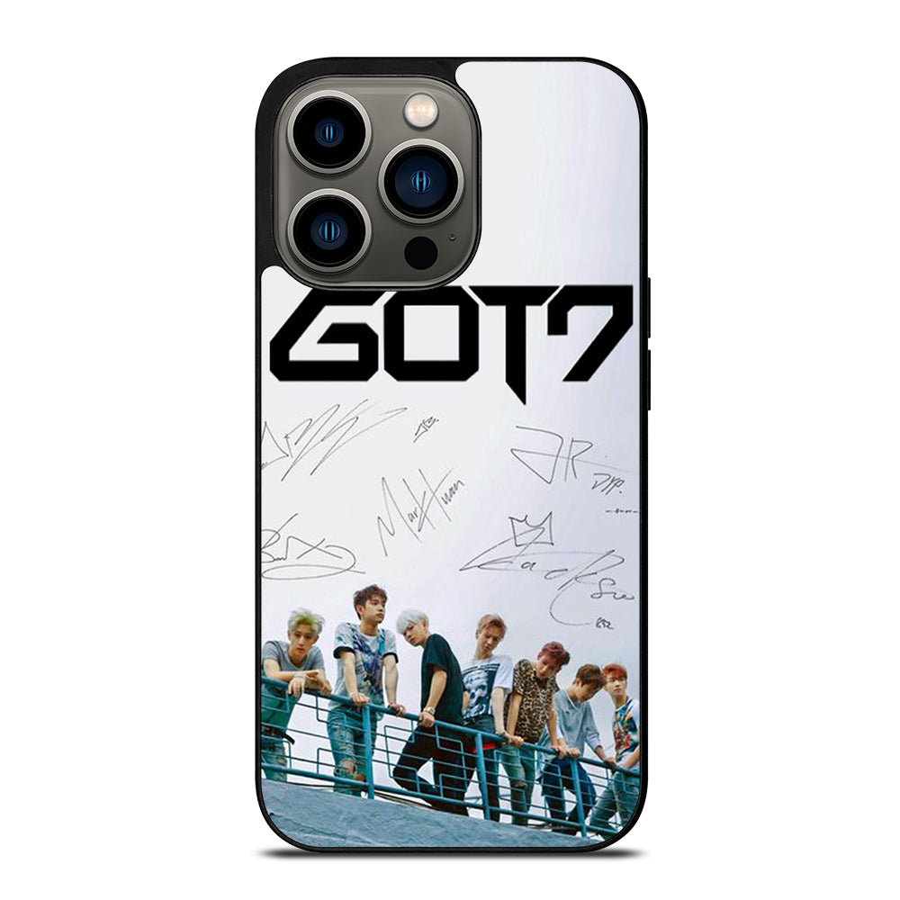 GOT7 SIGNATURE iPhone 13 Pro Case Cover