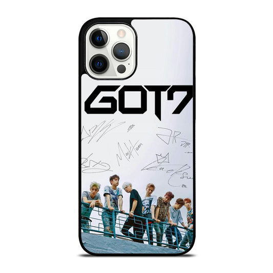 GOT7 SIGNATURE iPhone 12 Pro Max Case Cover