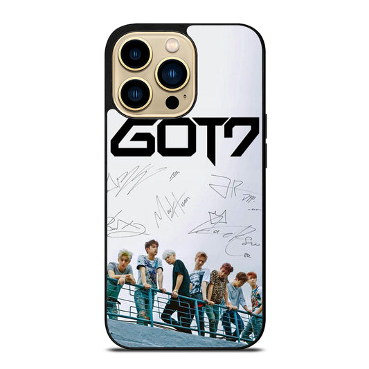 GOT7 SIGNATURE iPhone 14 Pro Max Case Cover