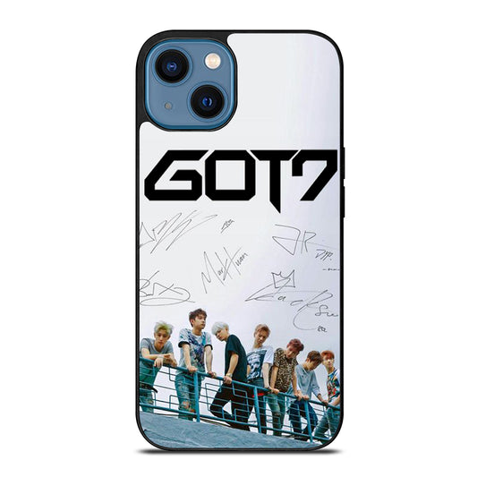 GOT7 SIGNATURE iPhone 14 Case Cover