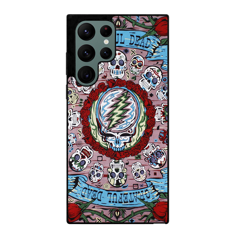 GRATEFUL DEAD BAND SKULL Samsung Galaxy S22 Ultra Case Cover