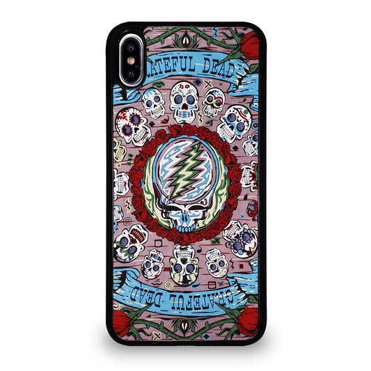 GRATEFUL DEAD BAND SKULL iPhone XS Max Case Cover