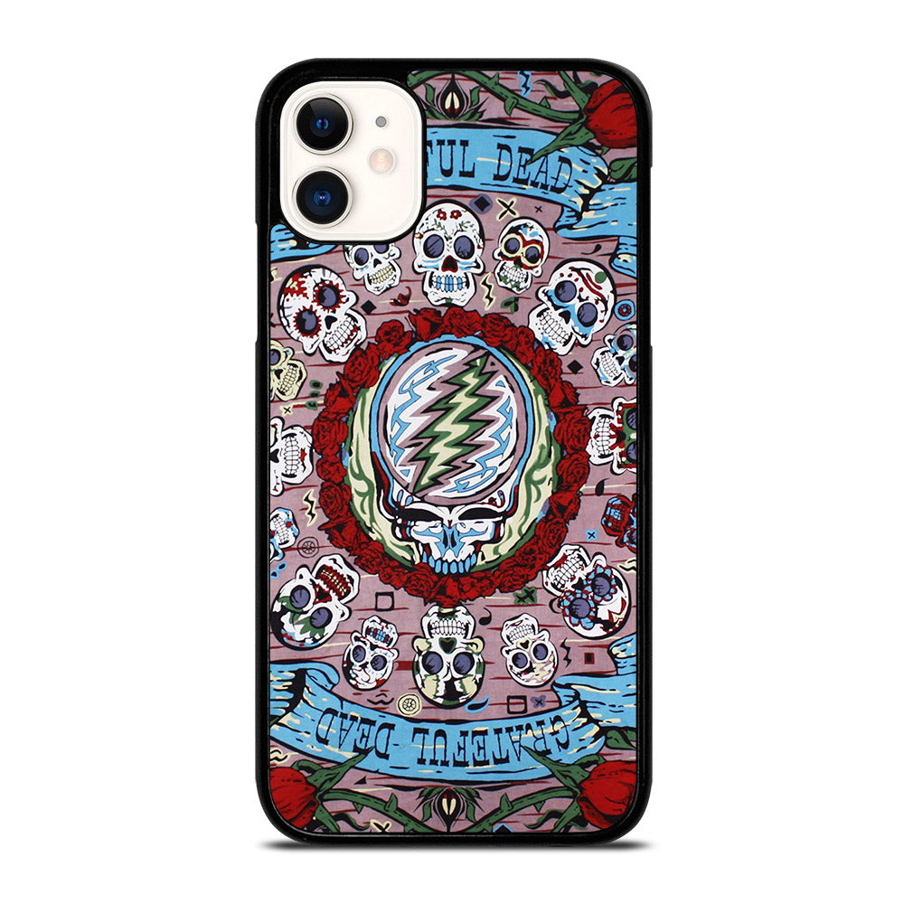 GRATEFUL DEAD BAND SKULL iPhone 11 Case Cover