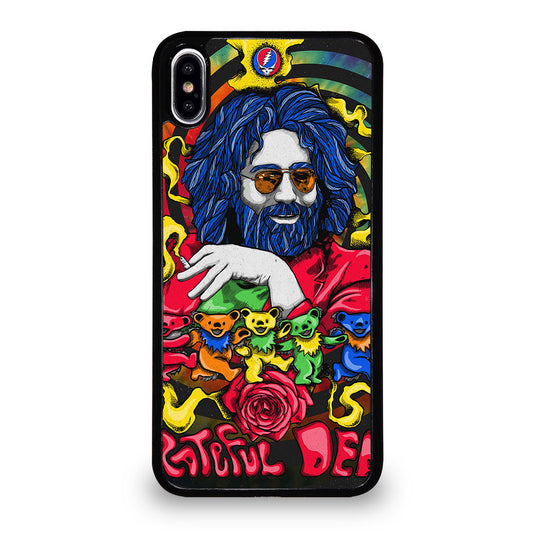 GRATEFUL DEAD JERRY GARCIA ART iPhone XS Max Case Cover