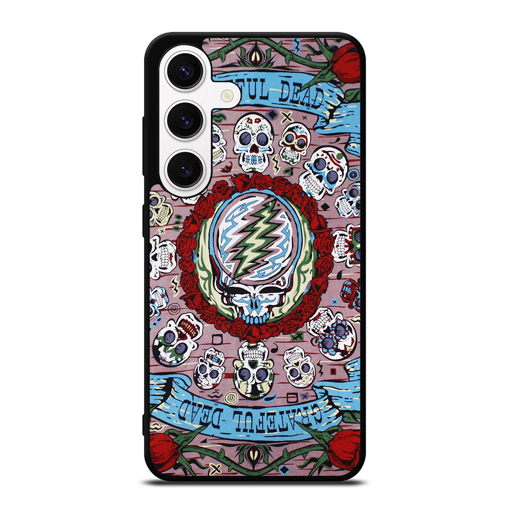 GRATEFUL DEAD BAND SKULL Samsung Galaxy S24 Case Cover