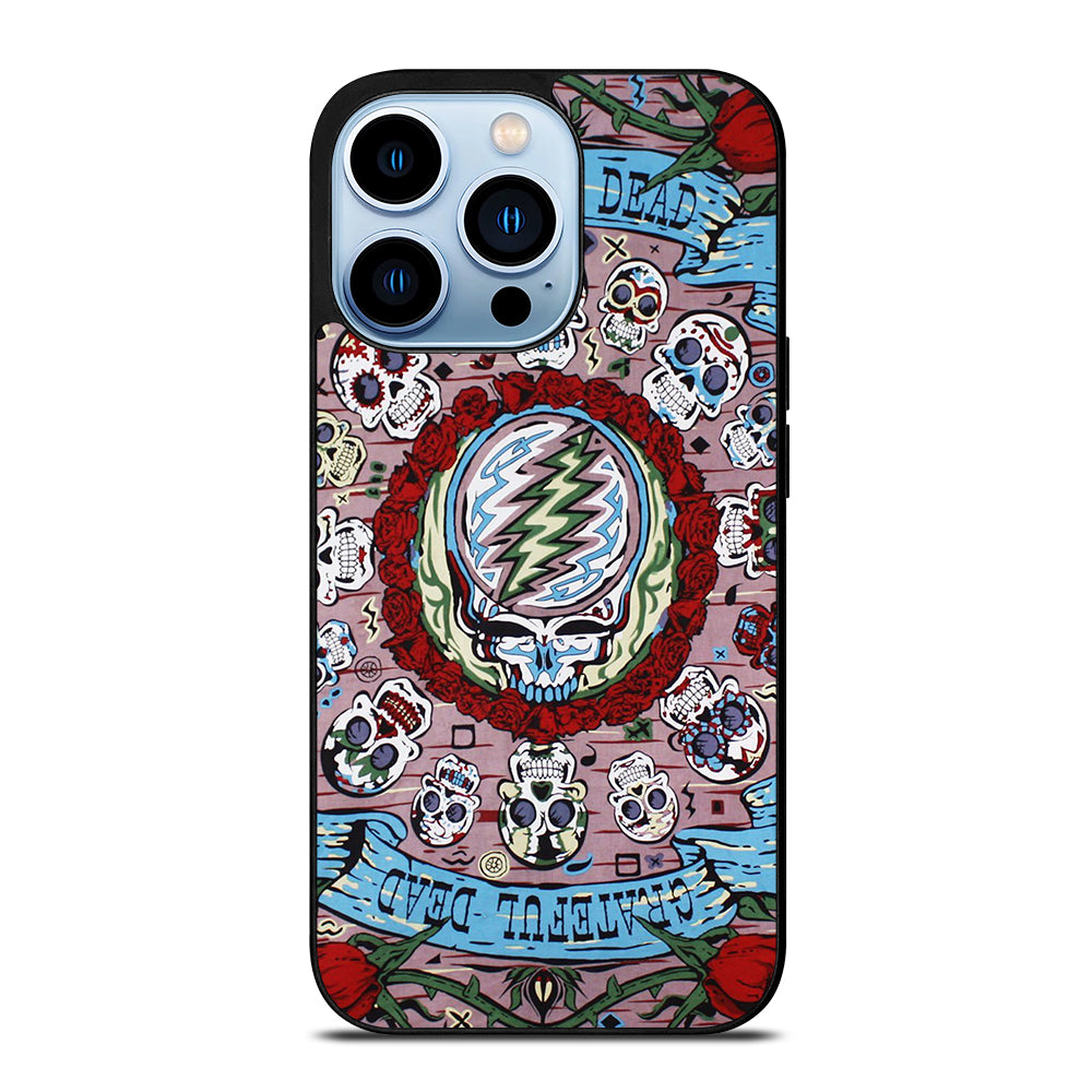 GRATEFUL DEAD BAND SKULL iPhone 13 Pro Max Case Cover