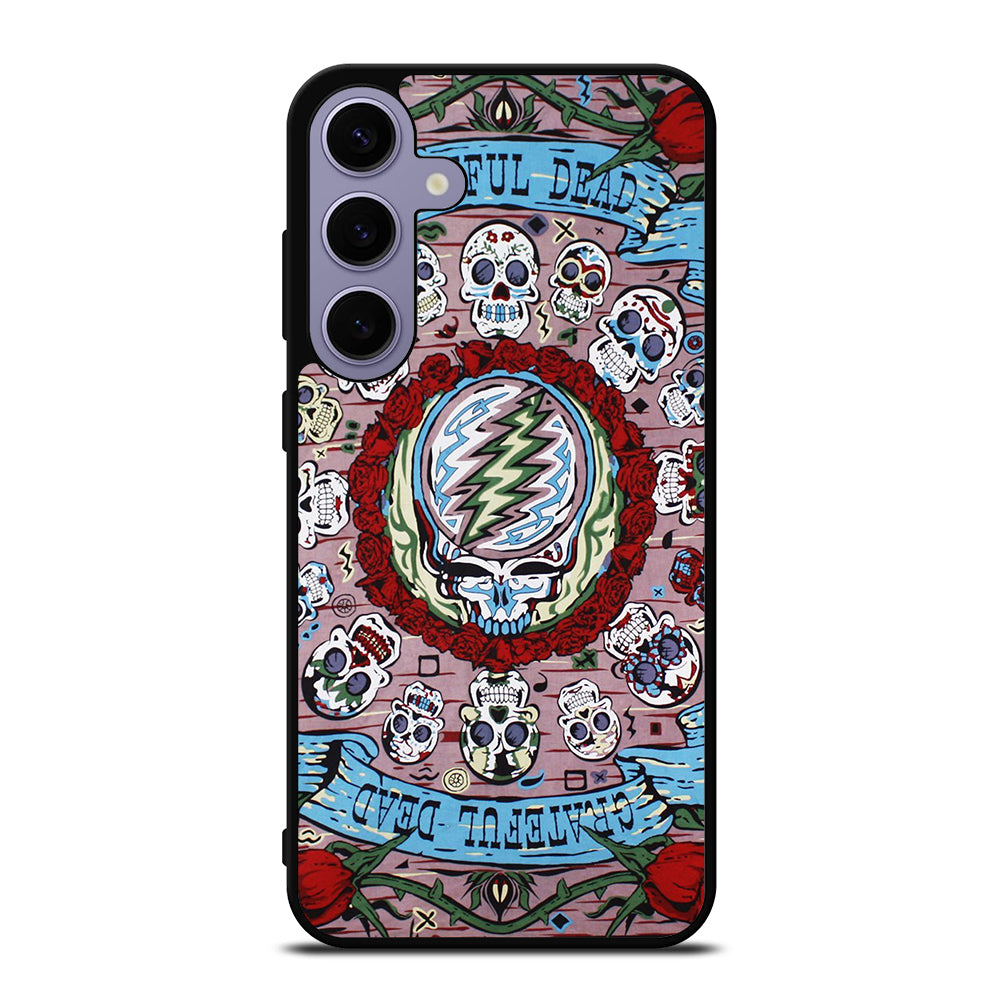 GRATEFUL DEAD BAND SKULL Samsung Galaxy S24 Plus Case Cover