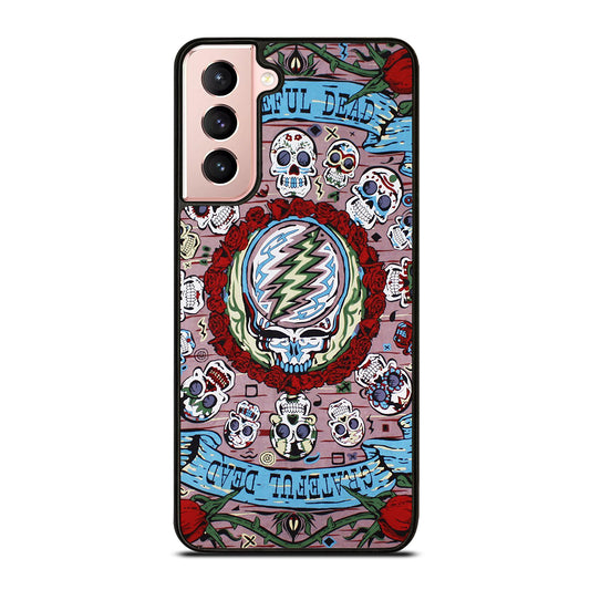 GRATEFUL DEAD BAND SKULL Samsung Galaxy S21 Case Cover