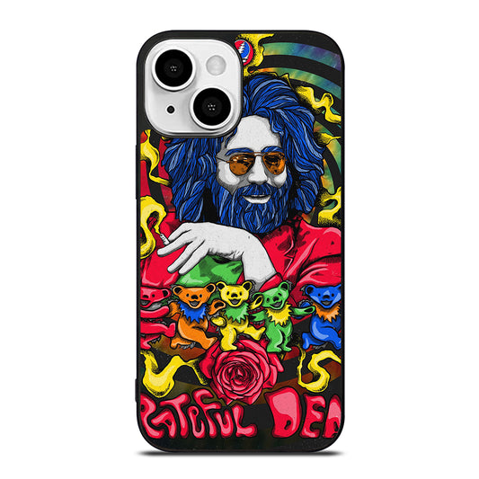 GRATEFUL DEAD JERRY GARCIA ART iPhone 13 Mini Case Cover