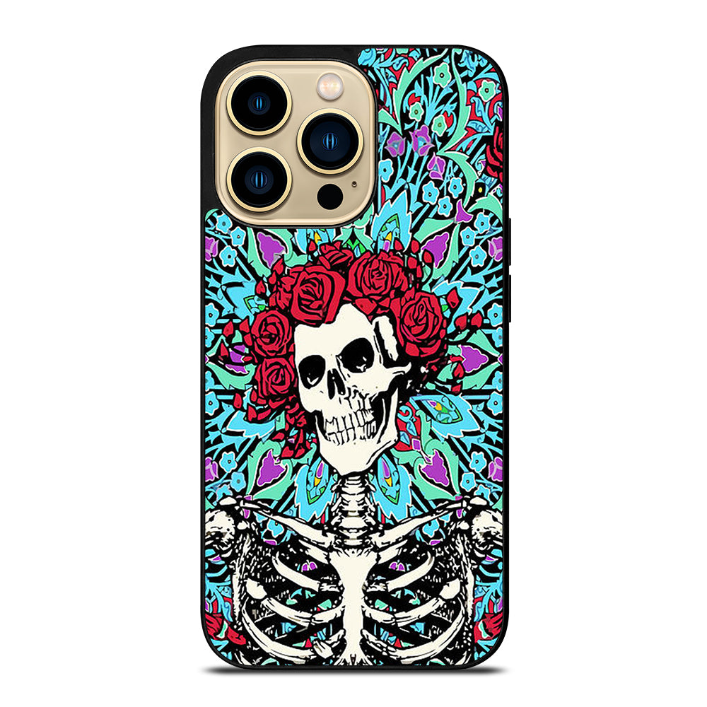 GRATEFUL DEAD SKULL VINTAGE iPhone 14 Pro Max Case Cover