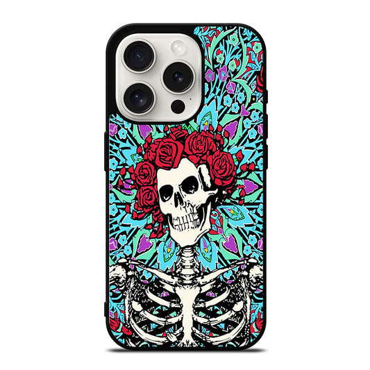 GRATEFUL DEAD SKULL VINTAGE iPhone 15 Pro Case Cover