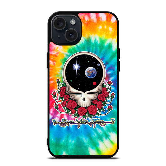 GRATEFUL DEAD TIE DYE iPhone 15 Plus Case Cover