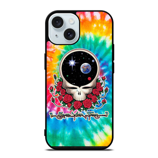 GRATEFUL DEAD TIE DYE iPhone 15 Case Cover