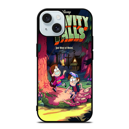 GRAVITY FALLS CARTOON SERIES iPhone 15 Case Cover
