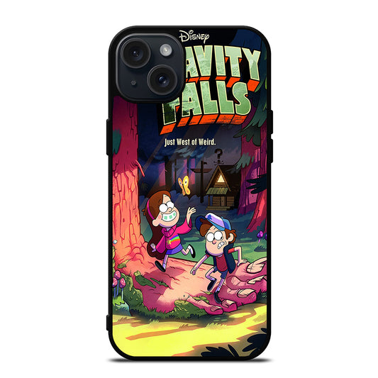 GRAVITY FALLS CARTOON SERIES iPhone 15 Plus Case Cover