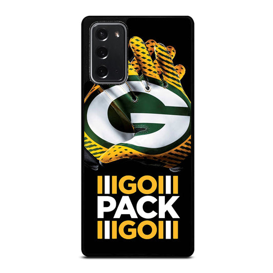 GREEN BAY PACKERS GO PACK GO LOGO 1 Samsung Galaxy Note 20 Case Cover
