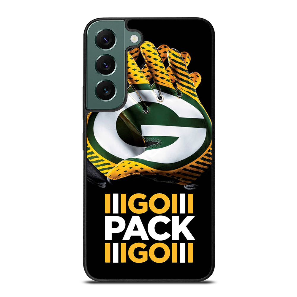 GREEN BAY PACKERS GO PACK GO LOGO 1 Samsung Galaxy S22 Case Cover