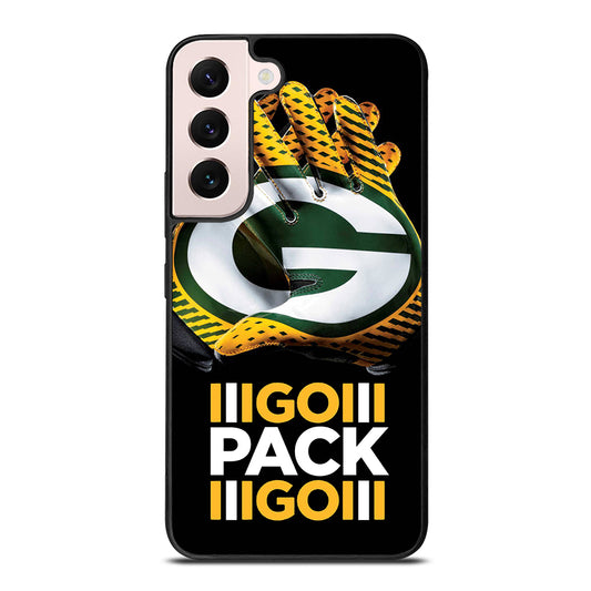 GREEN BAY PACKERS GO PACK GO LOGO 1 Samsung Galaxy S22 Plus Case Cover