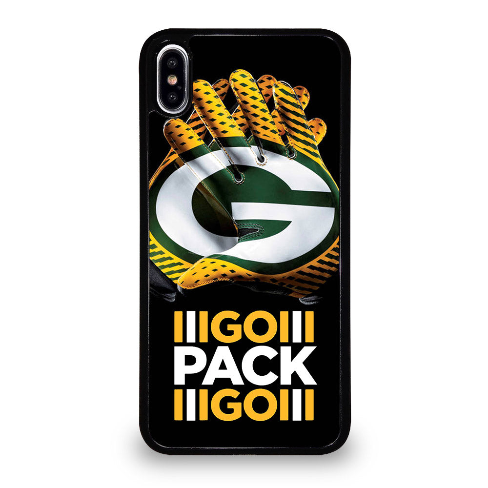 GREEN BAY PACKERS GO PACK GO LOGO 1 iPhone XS Max Case Cover