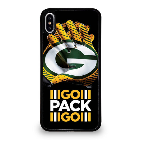 GREEN BAY PACKERS GO PACK GO LOGO 1 iPhone XS Max Case Cover