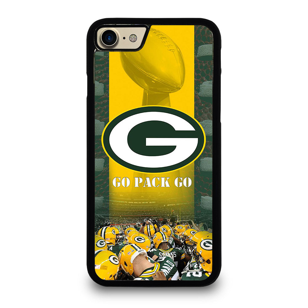 GREEN BAY PACKERS GO PACK GO LOGO 2 iPhone 7 / 8 Case Cover